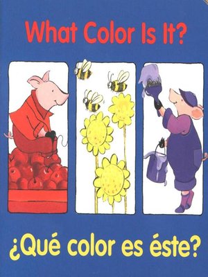 cover image of What Color Is It? / zQue color es este?